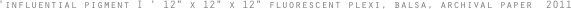 'influential pigment I ' 12