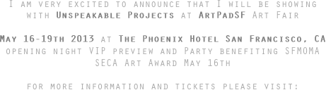 I am very excited to